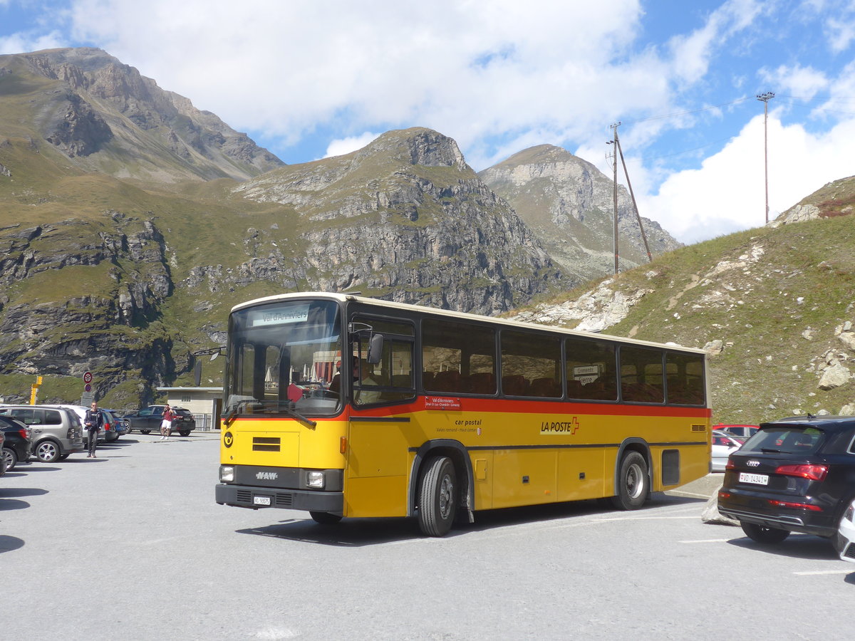 (220'509) - Oser, B�rchen - VS 93'575 - NAW/Lauber (ex Epiney, Ayer) am 6. September 2020 in Moiry, Barrage