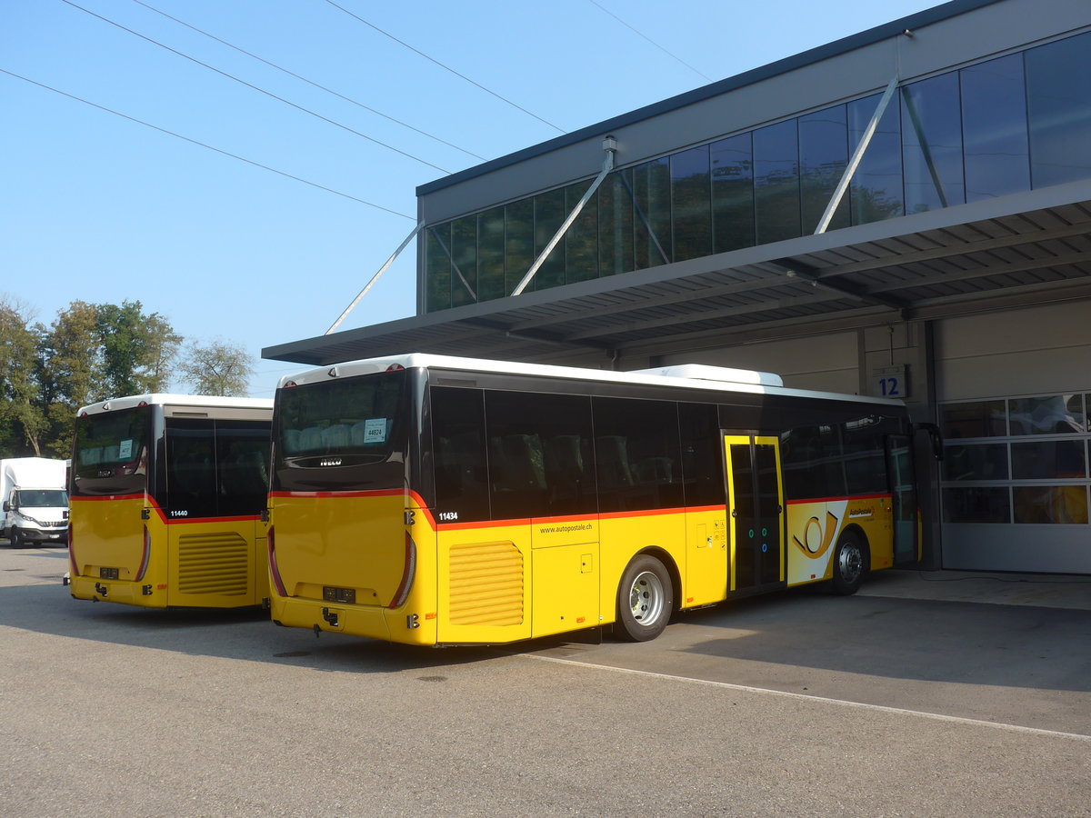 (220'710) - AutoPostale Ticino - PID 11'434 - Iveco am 13. September 2020 in Hendschiken, Iveco