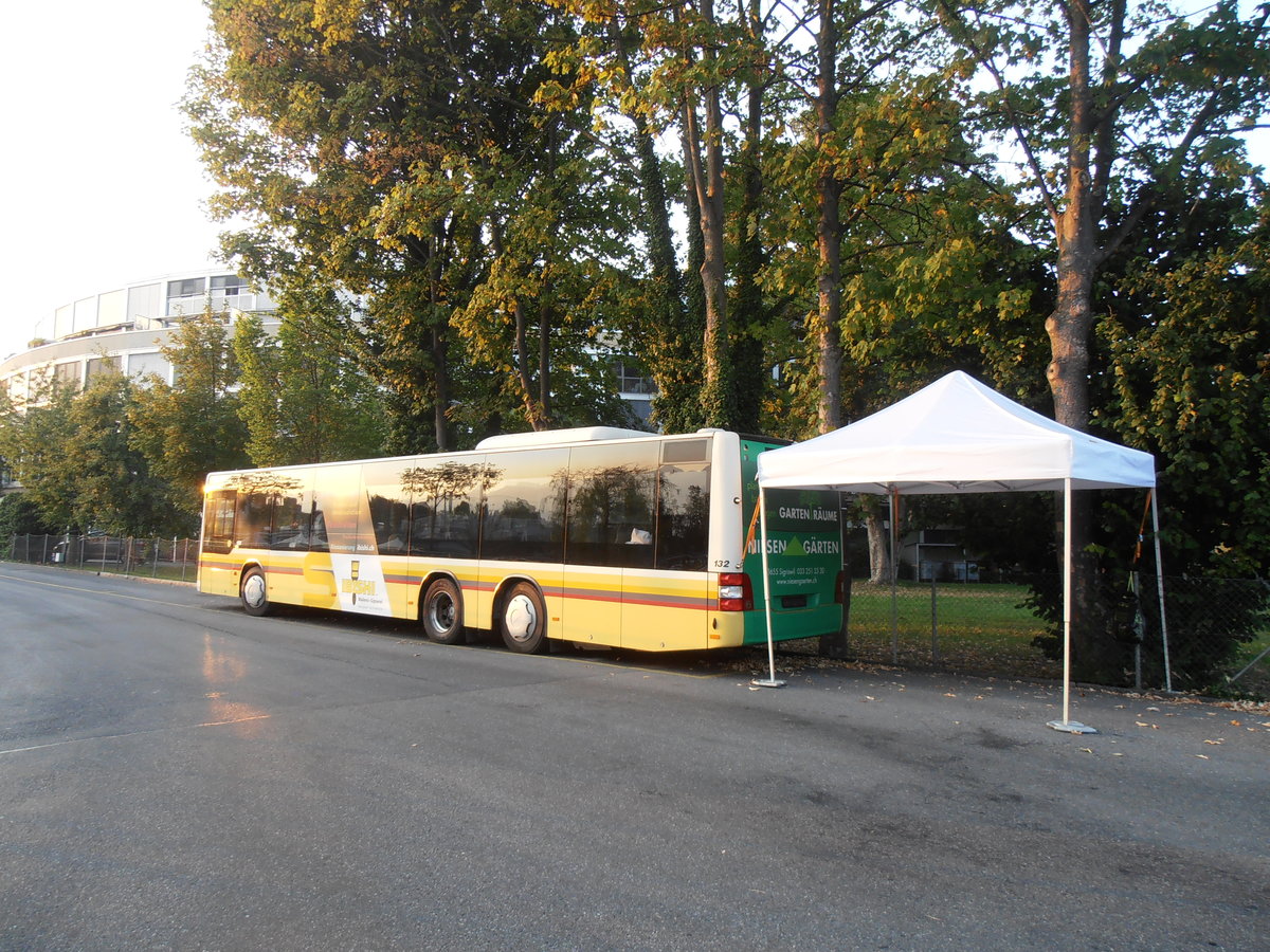(220'801) - STI Thun - Nr. 132 - MAN am 18. September 2020 bei der SChiffl�ndte Thun