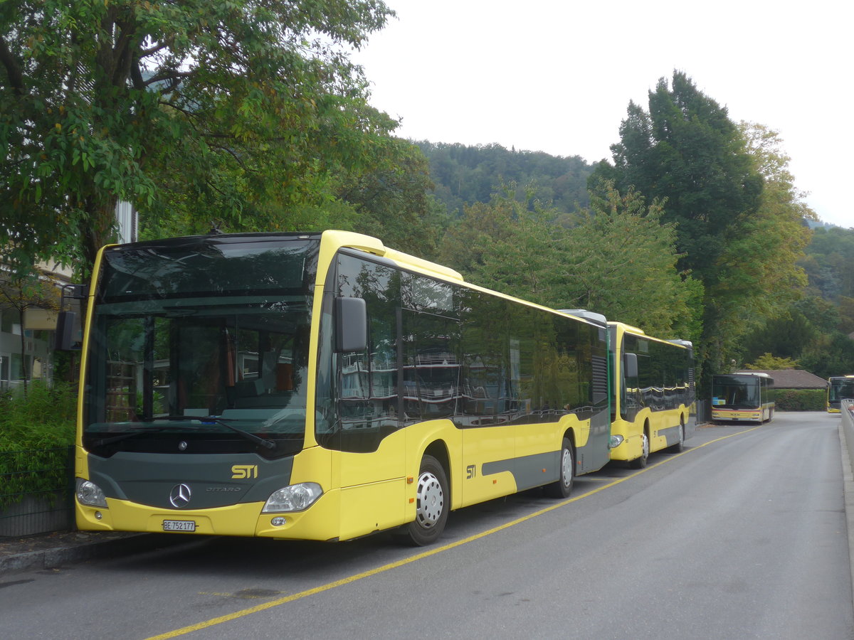 (220'944) - STI Thun - Nr. 177/BE 752'177 - Mercedes am 22. September 2020 bei der Schifflndte Thun