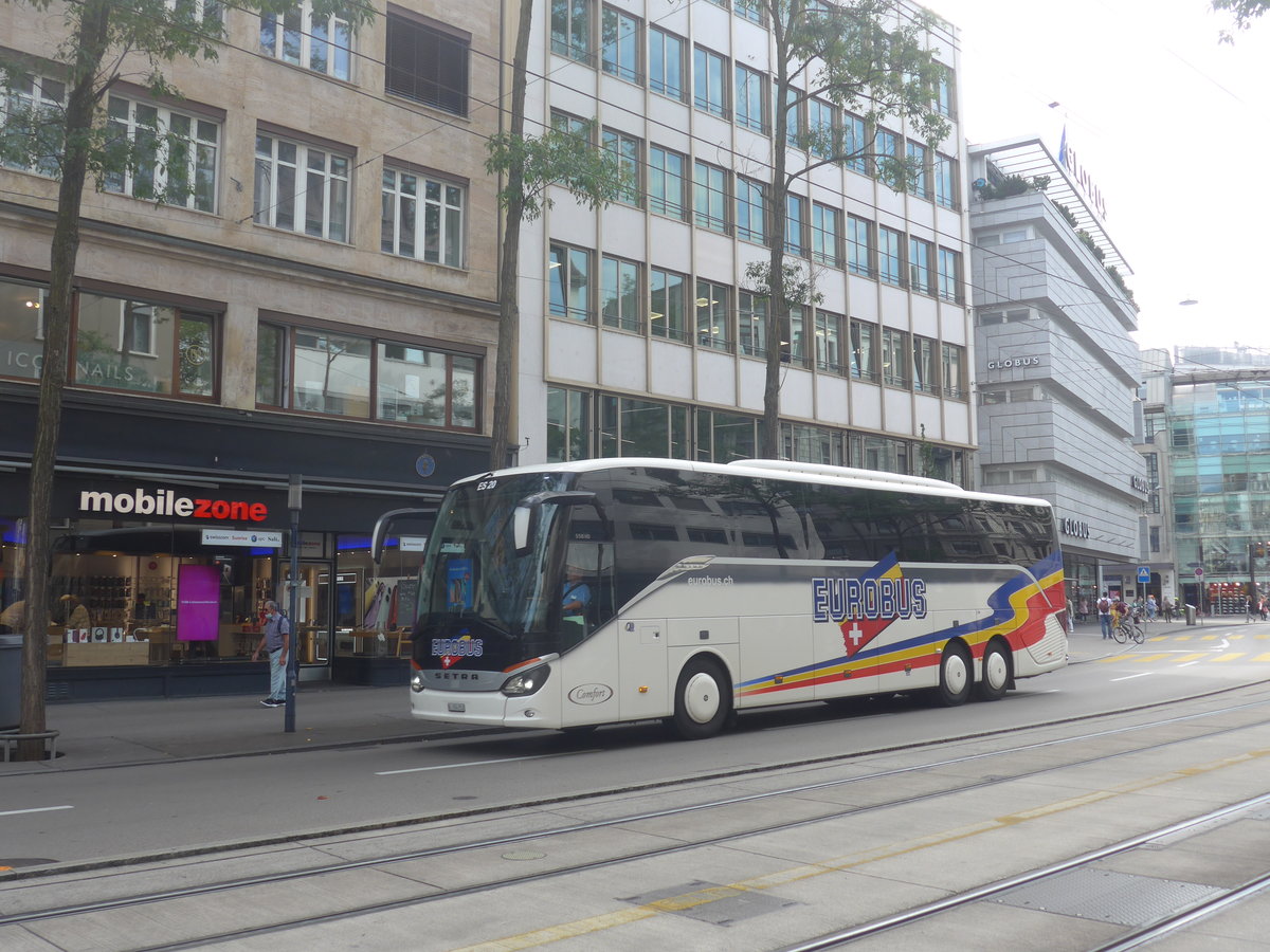 (220'964) - Saner, Laufen - Nr. 20/BL 204'253 - Setra am 22. September 2020 in Z�rich, L�wenstrasse