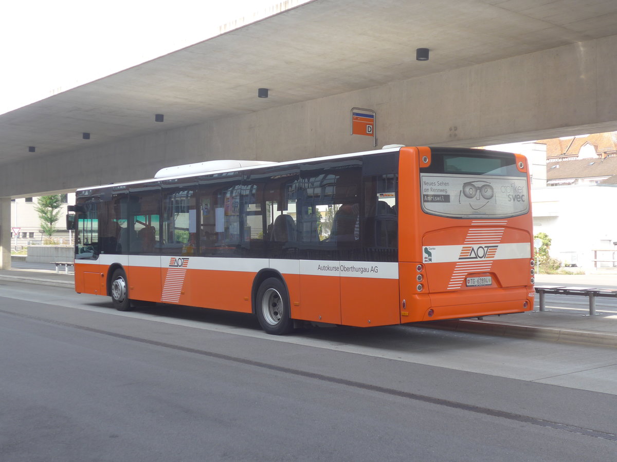 (221'199) - AOT Amriswil - Nr. 402/TG 62'894 - Neoplan (ex Nr. 6) am 24. September 2020 in Arbon, Bushof