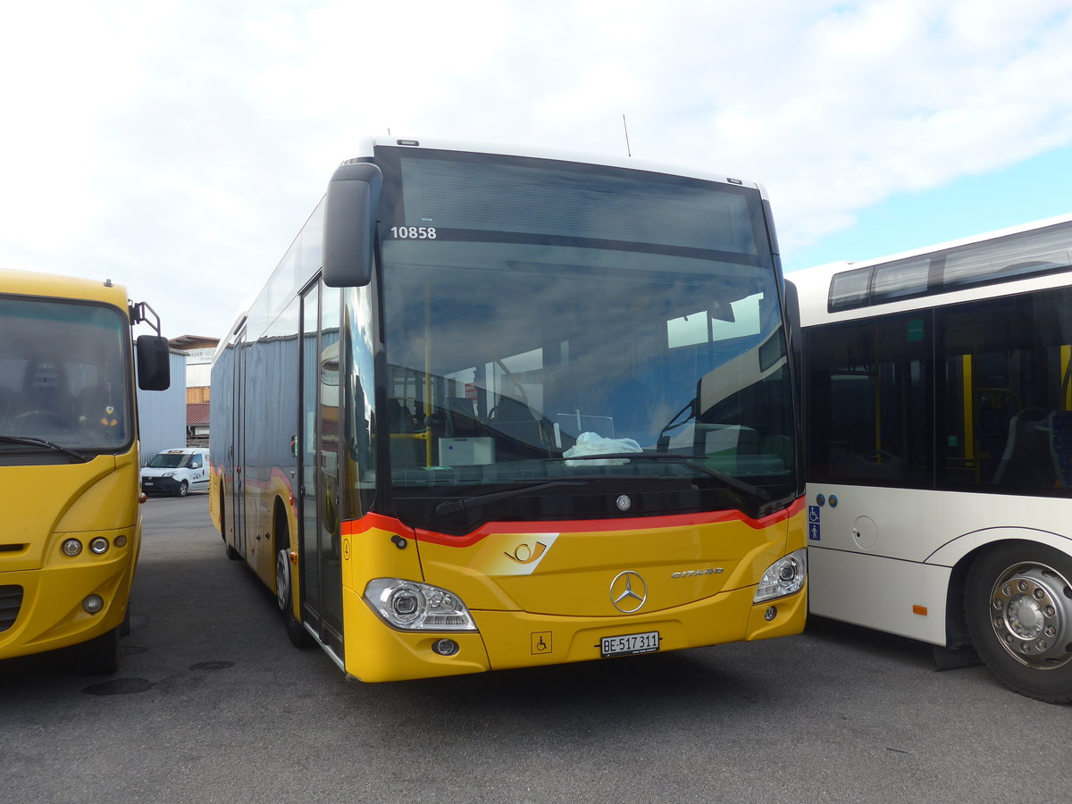 (221'709) - Fl�ck, Brienz - Nr. 4/BE 517'311 - Mercedes am 11. Oktober 2020 in Kerzers, Interbus