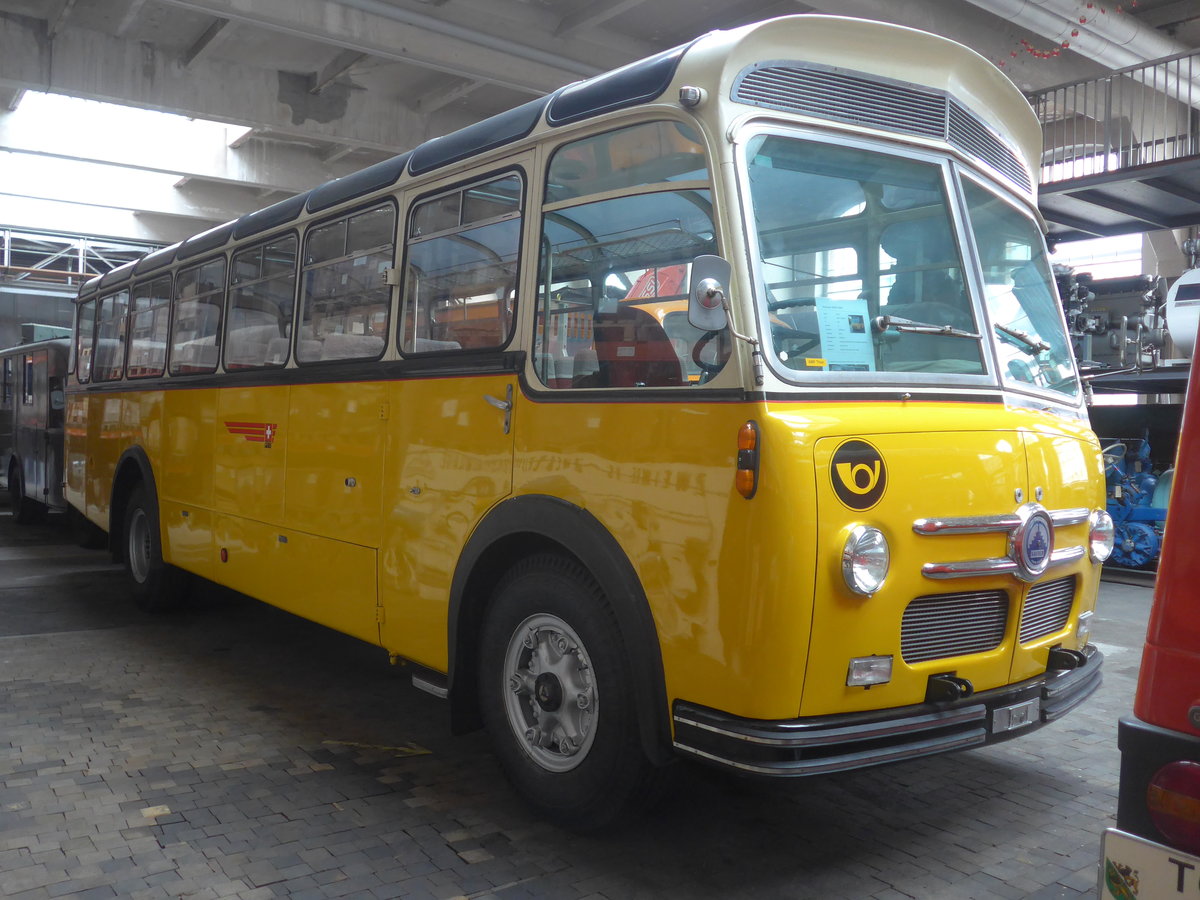 (222'267) - Oldtimer Club Saurer, Arbon - Saurer/Saurer (ex Ryffel, Z�rich; ex M+79'500; ex P 24'136; ex P 21'736) am 21. Oktober 2020 in Arbon, Saurermuseum Depot