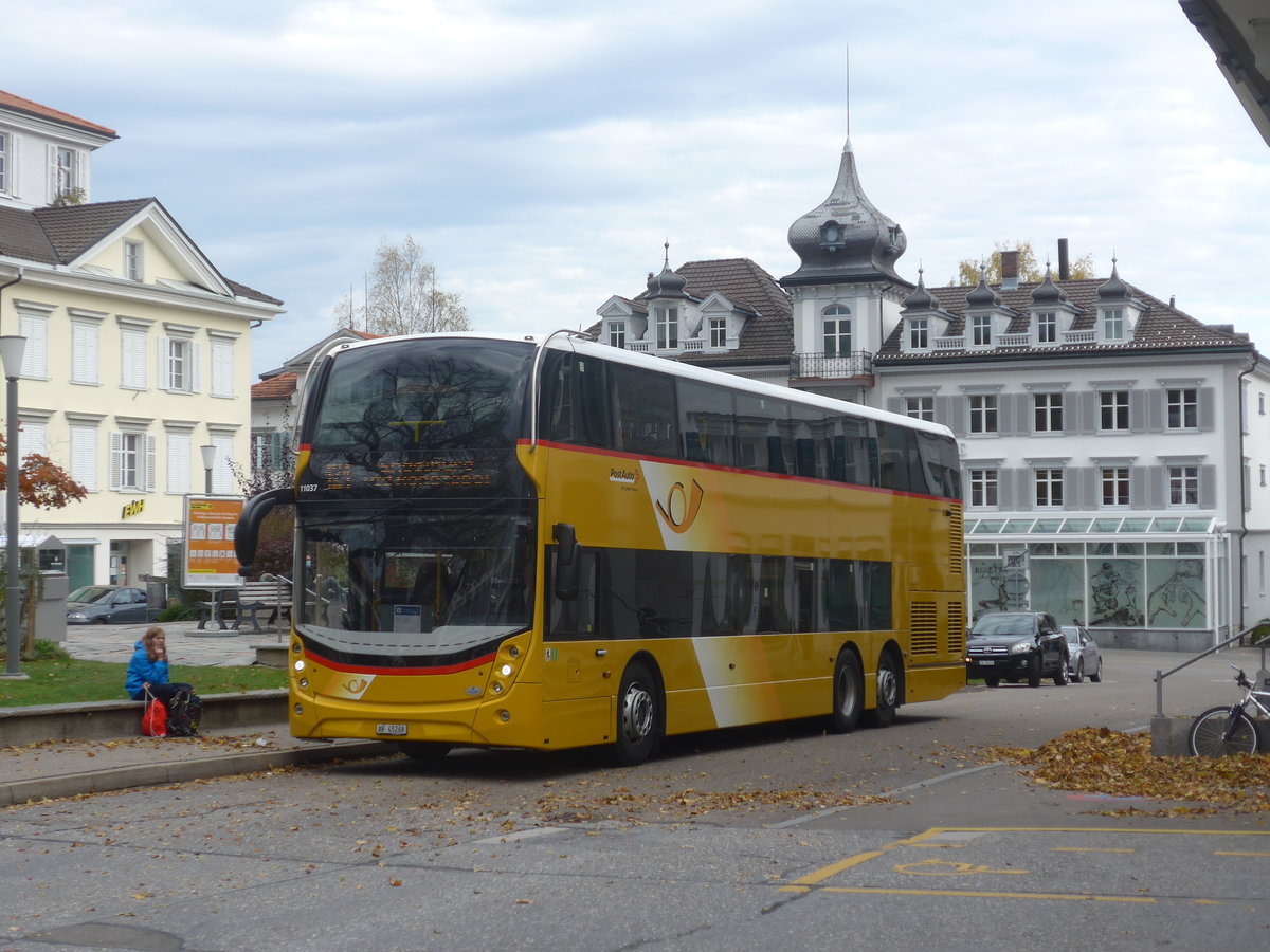 (222'329) - PostAuto Ostschweiz - AR 45'268 - Alexander Dennis am 21. Oktober 2020 in Heiden, Post