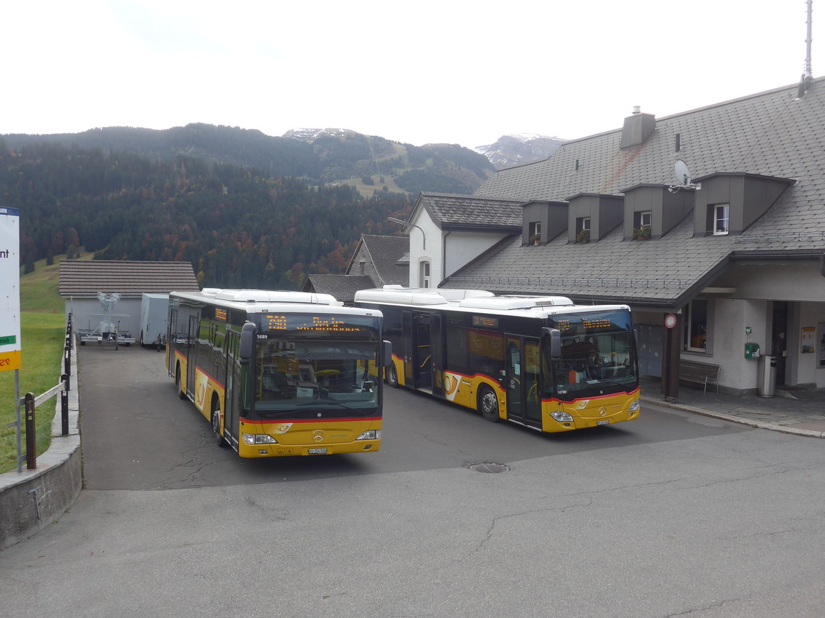 (222'430) - PostAuto Ostschweiz - SG 356'506 - Mercedes (ex Schmidt, Oberb�ren) am 22. Oktober 2020 in Wildhaus, Dorf