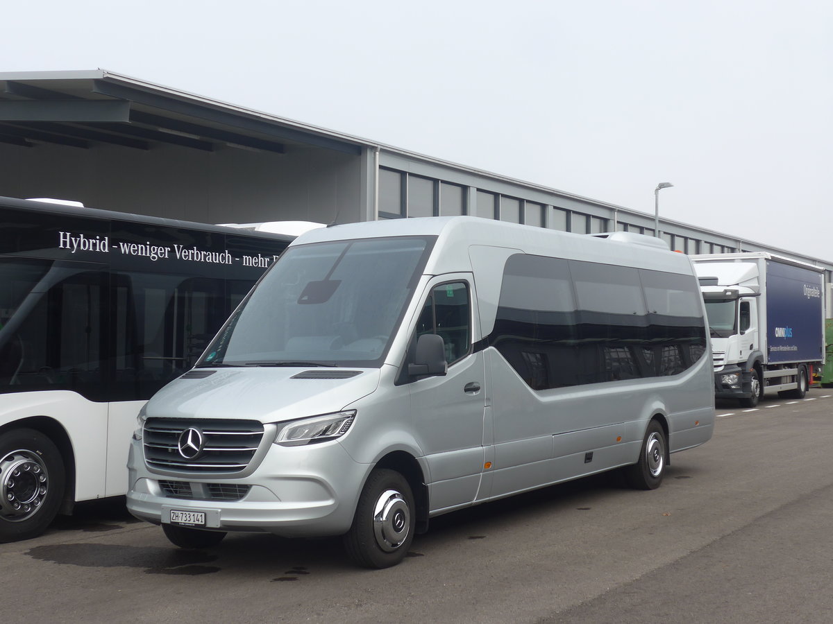 (222'670) - EvoBus, Winterthur - ZH 733'141 - Mercedes am 25. Oktober 2020 in Winterthur, EvoBus