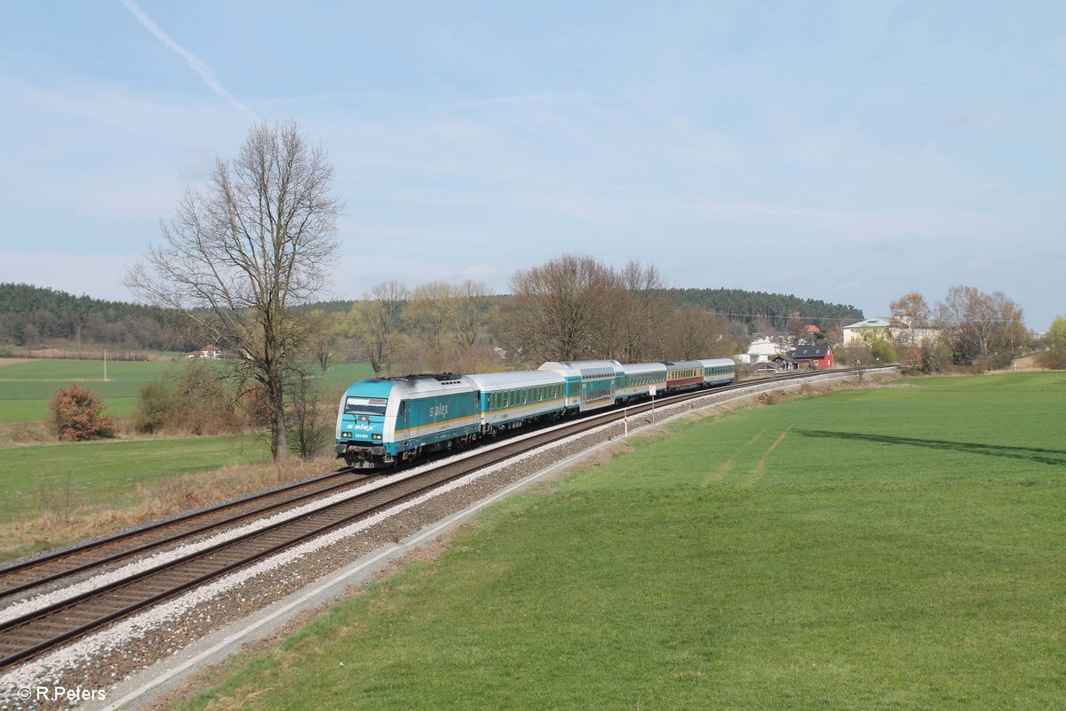 223 062 verlässt Weiden als ALX84113 Hof - München bei Ullersricht. 05.04.17