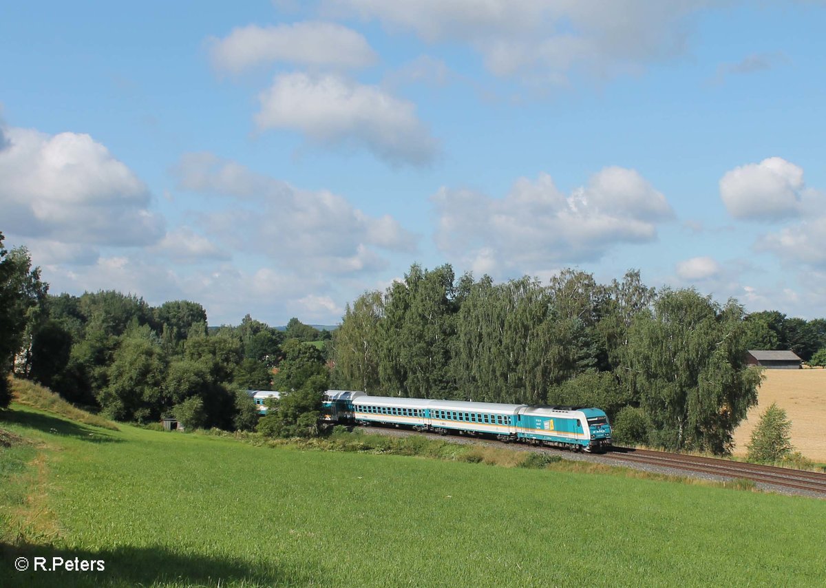 223 069 mit dem ALX84102 München - Hof bei Letten. 30.07.16