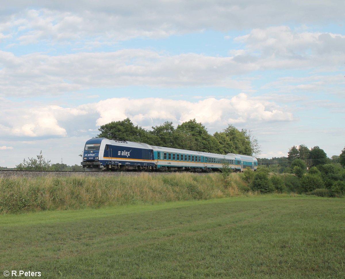 223 081 mit dem ALX79882 München - Hof bei Oberteich. 12.07.20