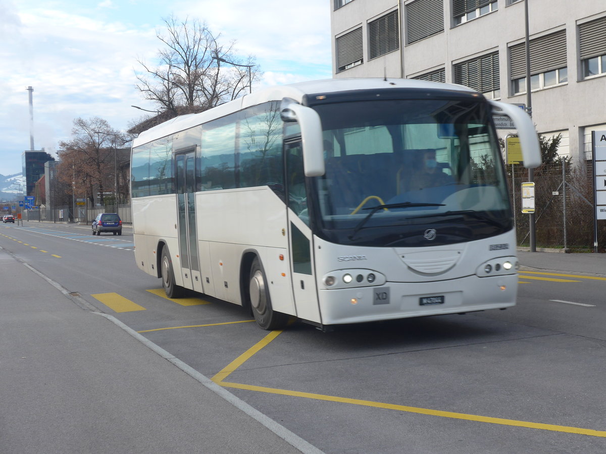 (223'021) - Schweizer Armee - M+47'044 - Scania/Irizar am 14. Dezember 2020 in Thun, Allmendstrasse Polygon