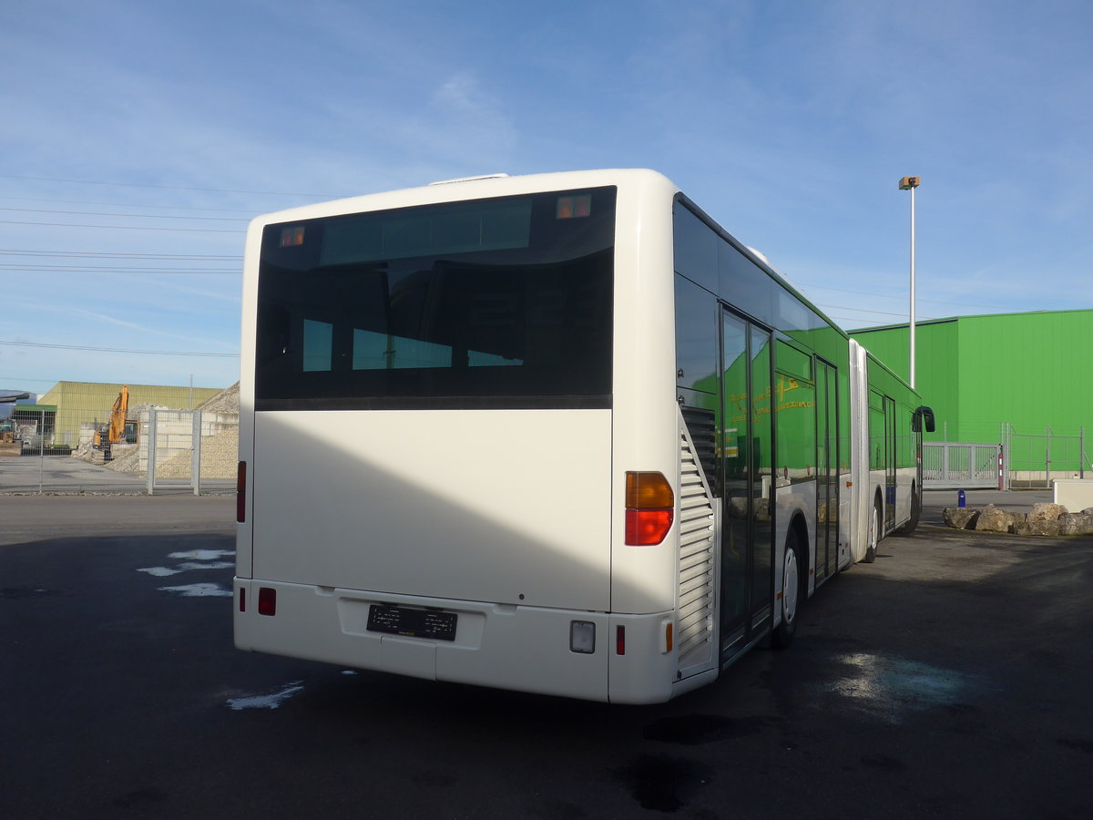 (223'100) - Interbus, Kerzers - Nr. 211 - Mercedes (ex BVB Basel Nr. 792; ex VZO Gr�ningen Nr. 24) am 26. Dezember 2020 in Kerzers, Interbus