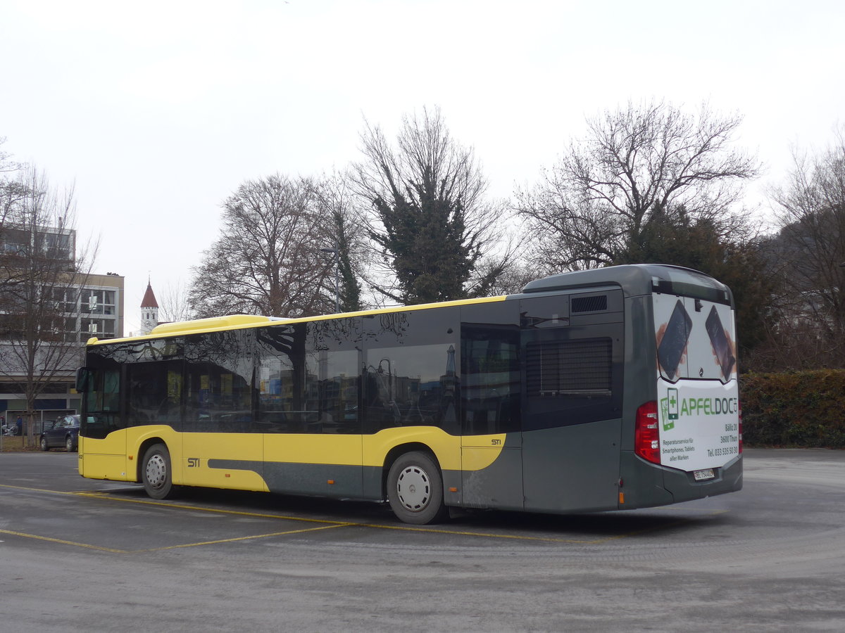 (223'182) - STI Thun - Nr. 402/BE 754'402 - Mercedes am 31. Dezember 2020 bei der Schifflndte Thun