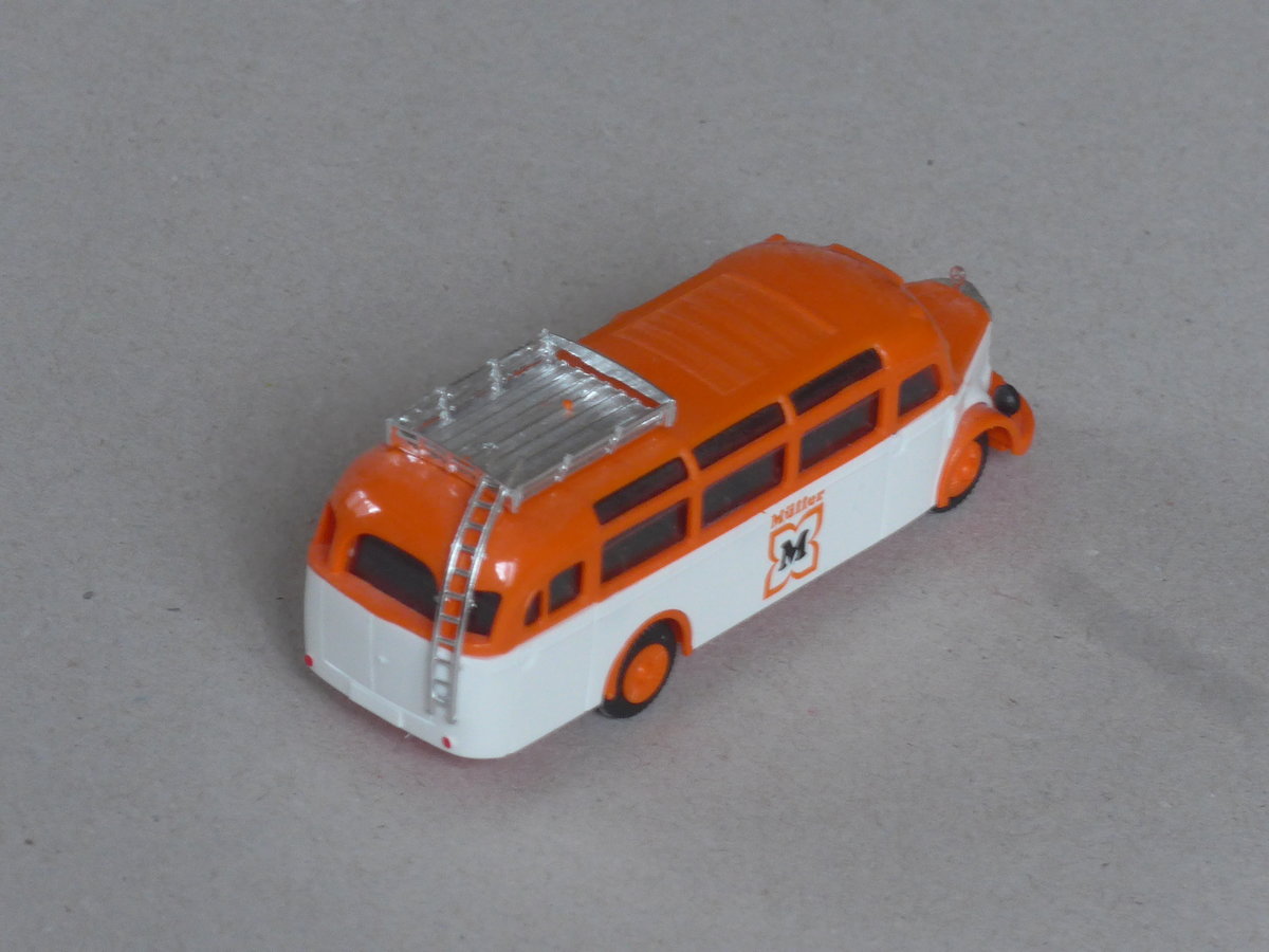 (223'349) - Aus Deutschland: M�ller, Ulm - Mercedes am 4. Februar 2021 in Thun (Modell)