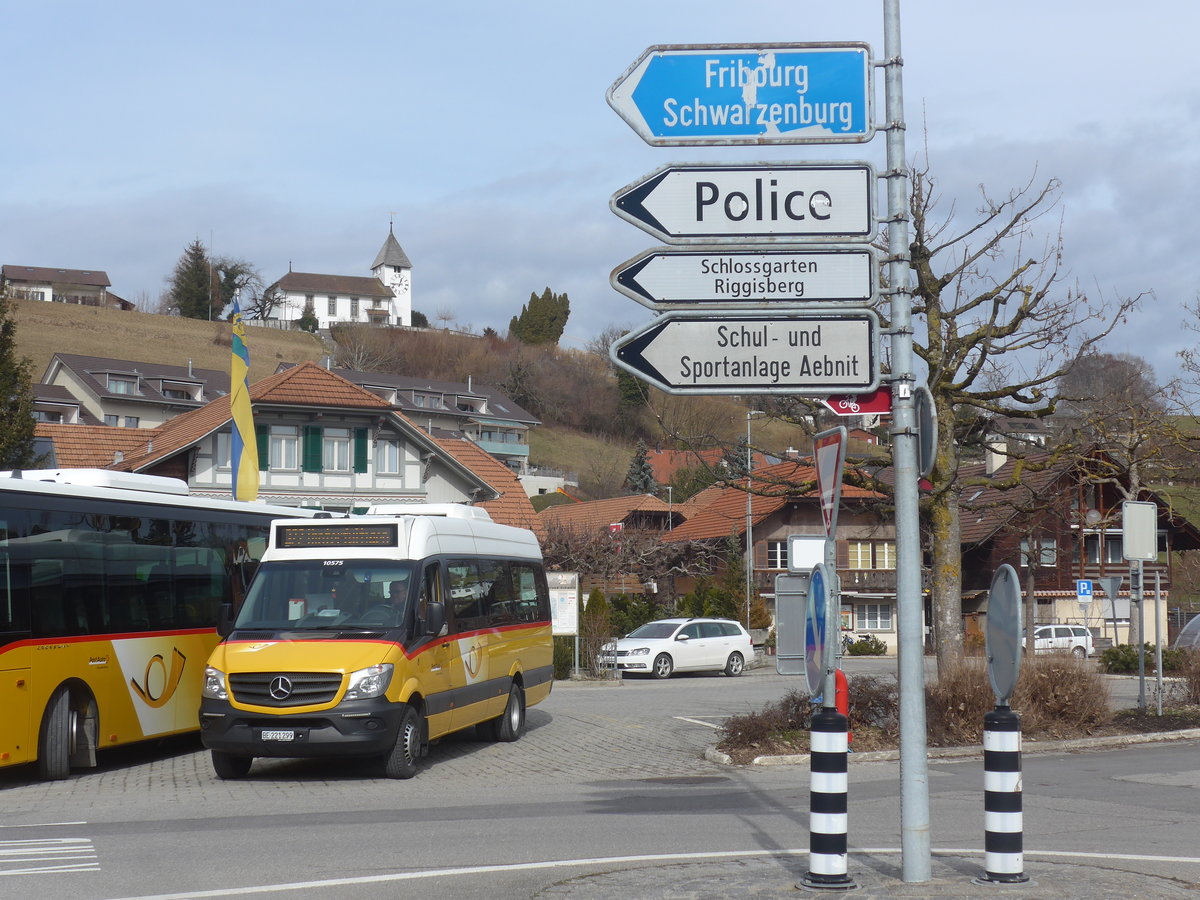 (223'607) - L�thi, Hinterfultigen - BE 221'299 - Mercedes am 18. Februar 2021 in Riggisberg, Post