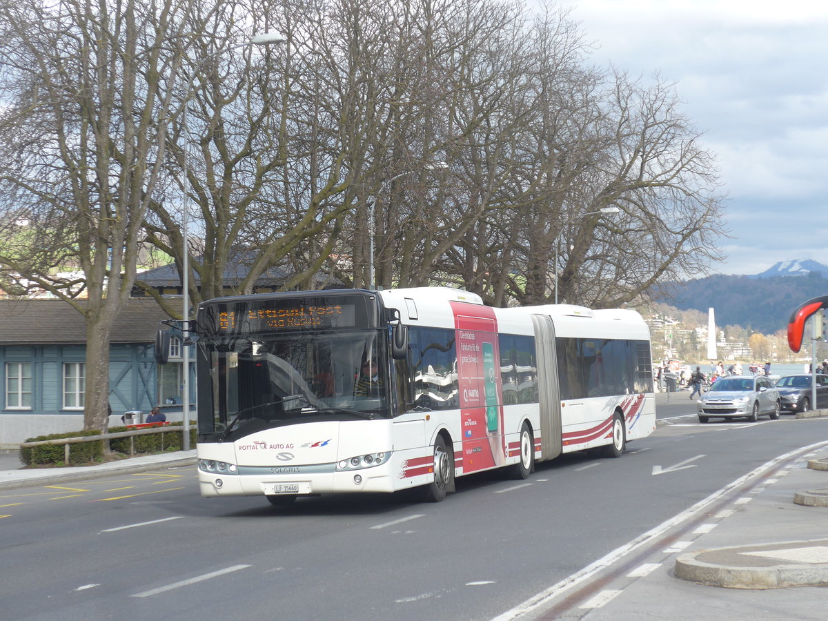(224'453) - ARAG Ruswil - Nr. 42/LU 15'660 - Solaris am 27. M�rz 2021 beim Bahnhof Luzern