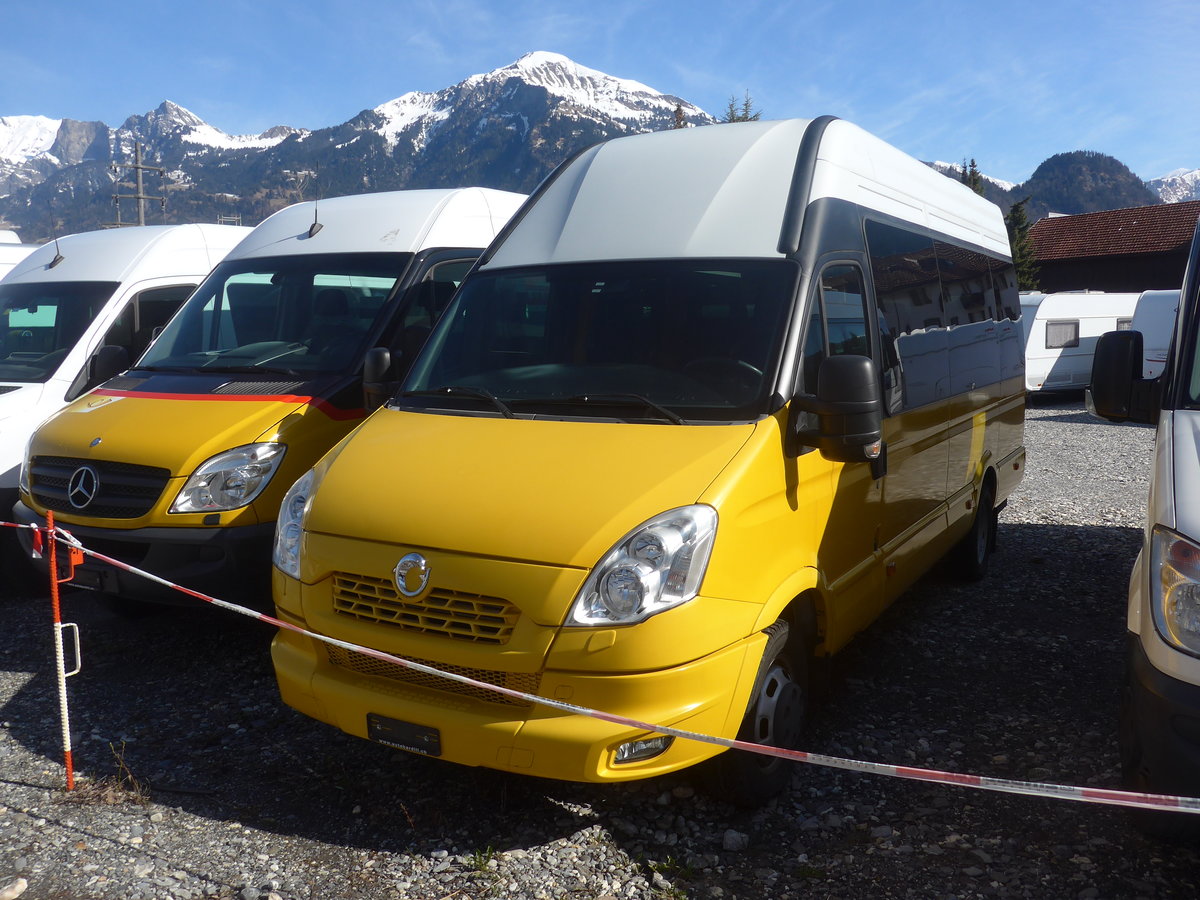 (224'505) - Bardill, Landquart - Irisbus (ex Ackermann, Says) am 28. M�rz 2021 in Landquart, Garage