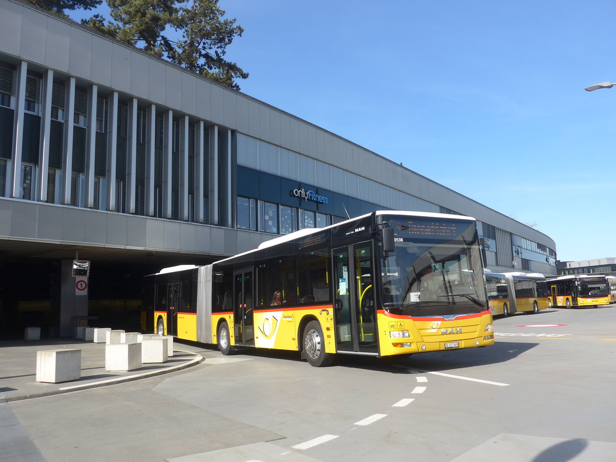 (224'635) - PostAuto Bern - Nr. 669/BE 827'669 - MAN am 29. M�rz 2021 in Bern, Postautostation