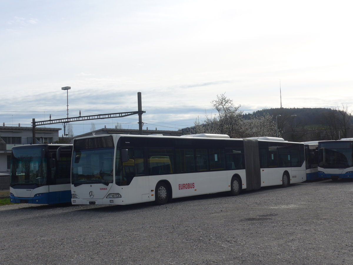 (224'888) - Welti-Furrer, Bassersdorf - Nr. 73 - Mercedes (ex Nr. 97) am 11. April 2021 in Winterthur, EvoBus