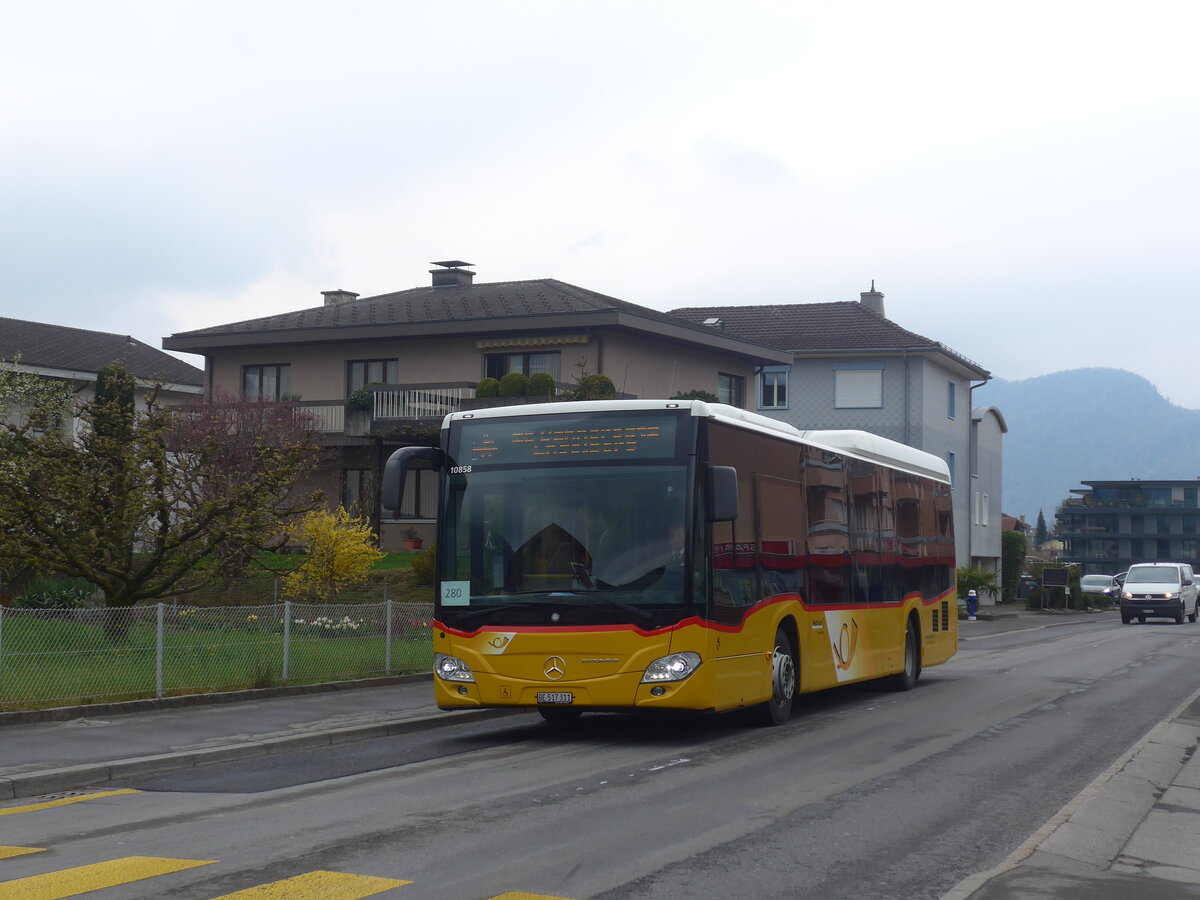 (225'072) - Fl�ck, Brienz - Nr. 4/BE 517'311 - Mercedes am 18. April 2021 in Stans, Robert-Durrerstrasse