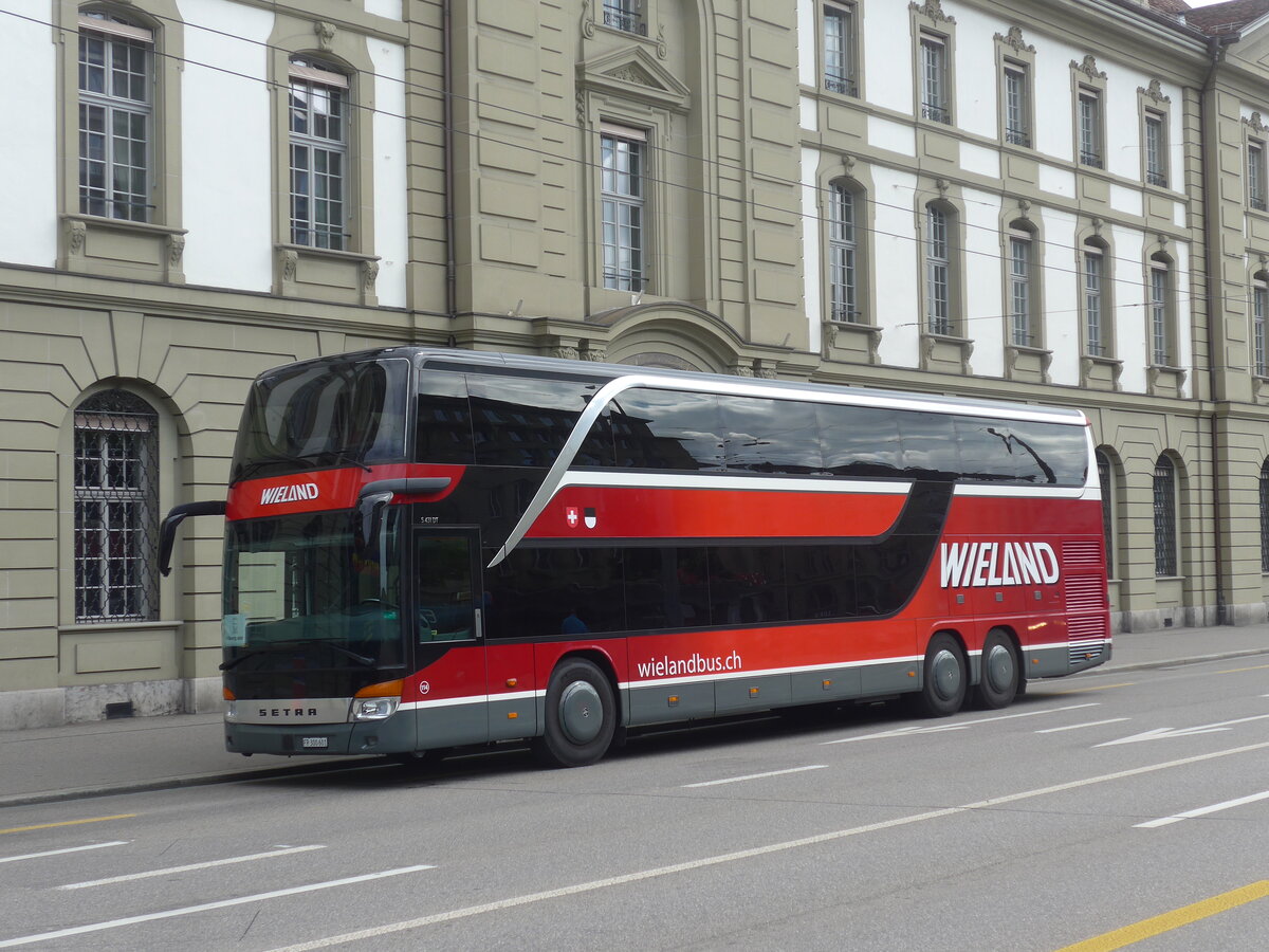 (226'325) - Wieland, Murten - Nr. 114/FR 300'601 - Setra am 11. Juli 2021 beim Bahnhof Bern