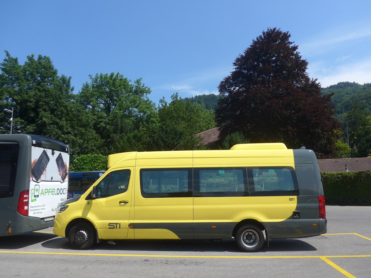 (226'812) - STI Thun - Nr. 5/BE 816'005 - Mercedes am 30. Juli 2021 bei der Schiffl�ndte Thun