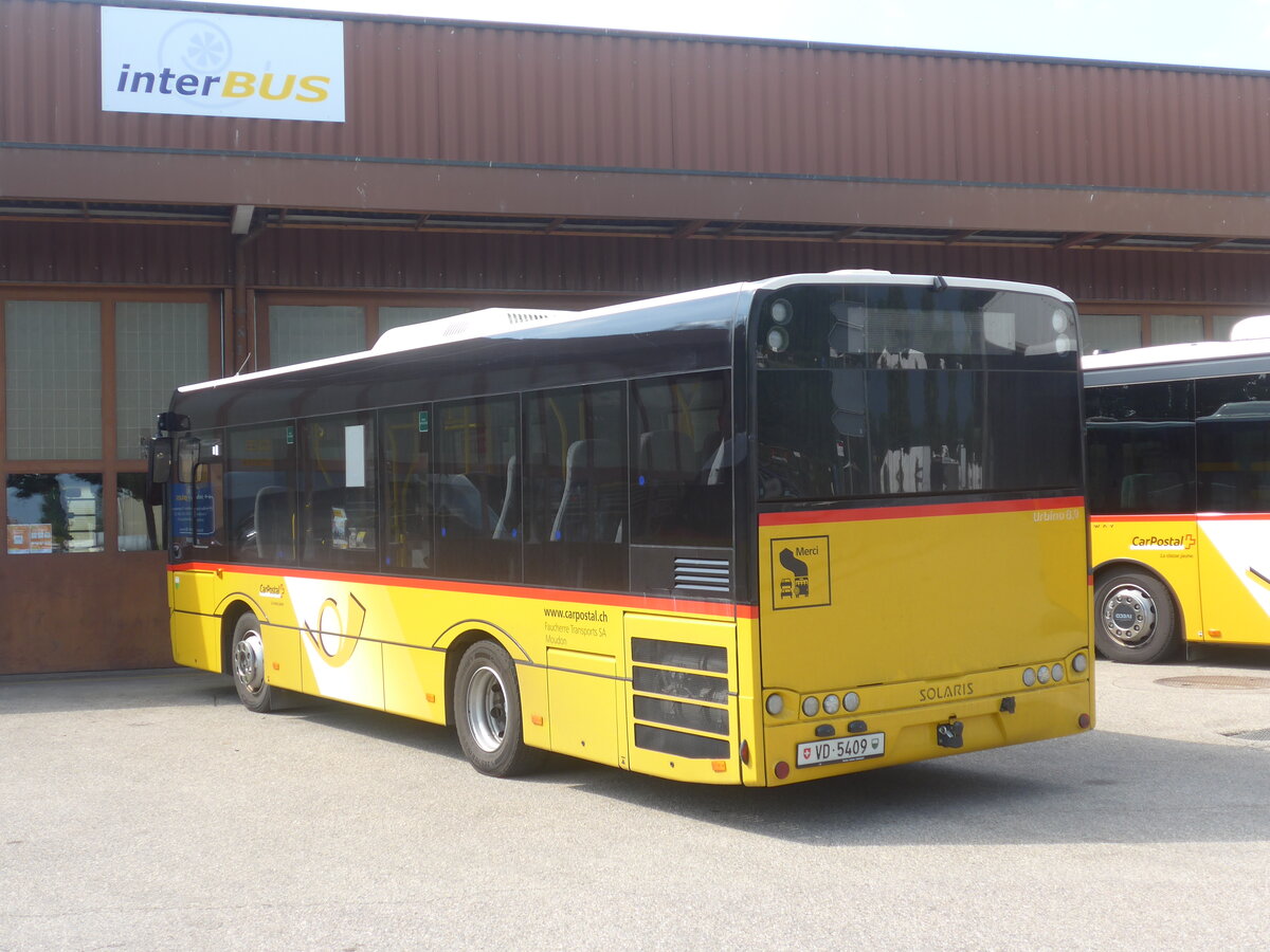 (227'306) - Faucherre, Moudon - VD 5409 - Solaris am 15. August 2021 in Yverdon, Postgarage