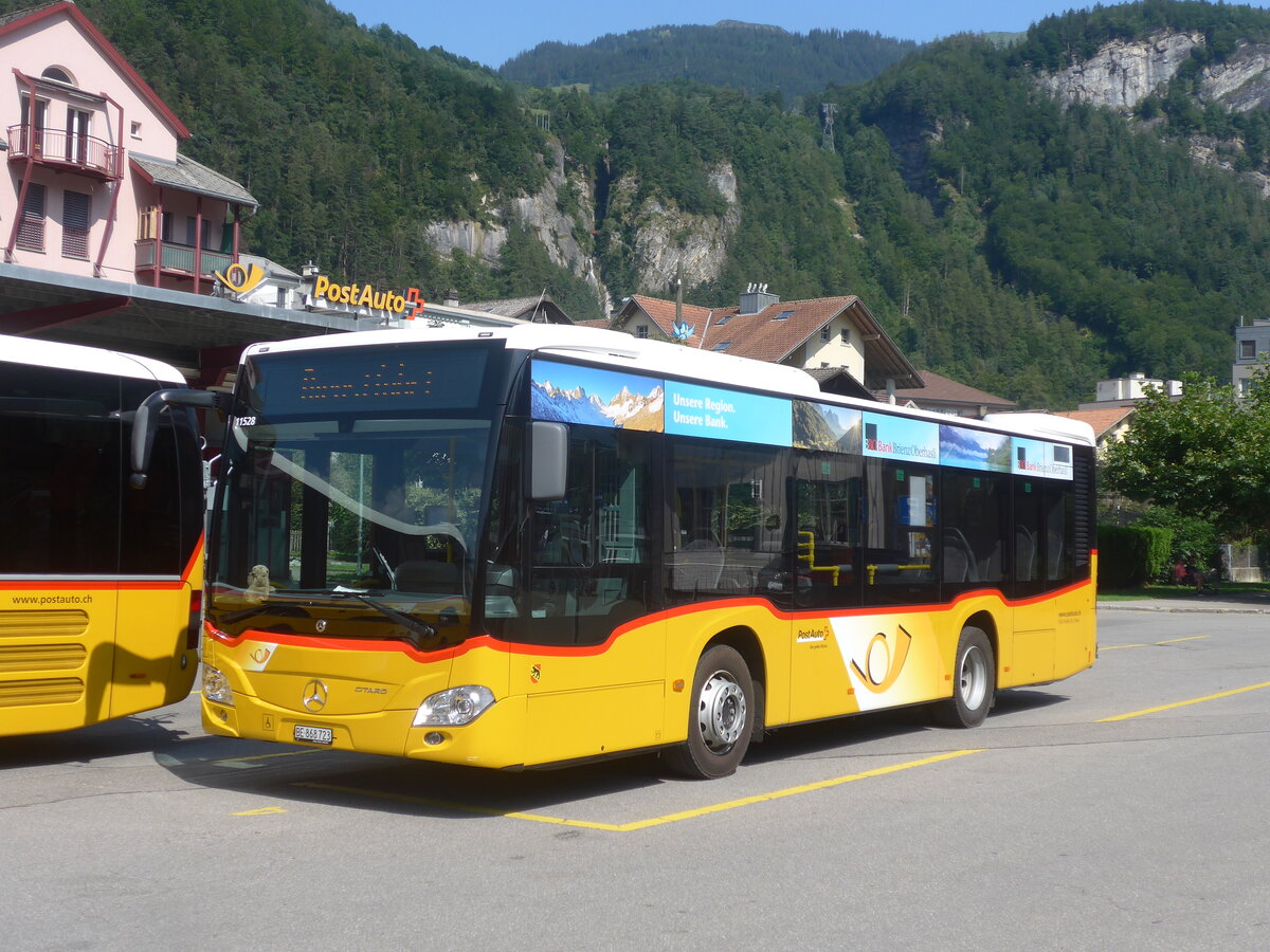 (227'474) - Flck, Brienz - Nr. 23/BE 868'723 - Mercedes am 21. August 2021 in Meiringen, Postautostation