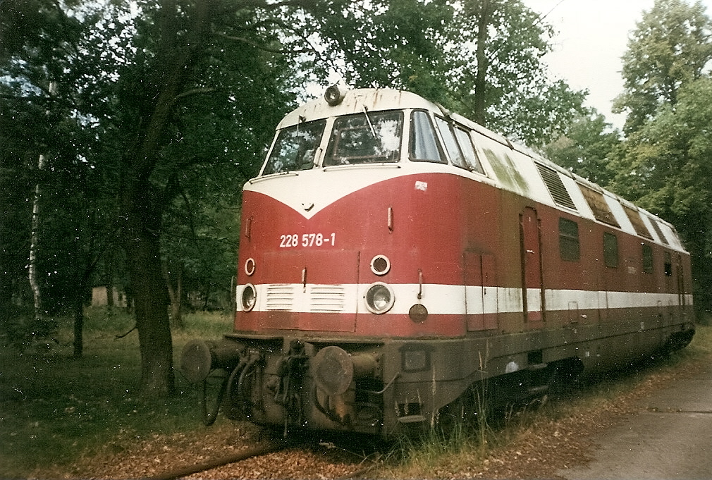 228 578 zählte zur Bernd Falz Sammlung und konnte in Jüterbog Altes Lager besichtigt werden.