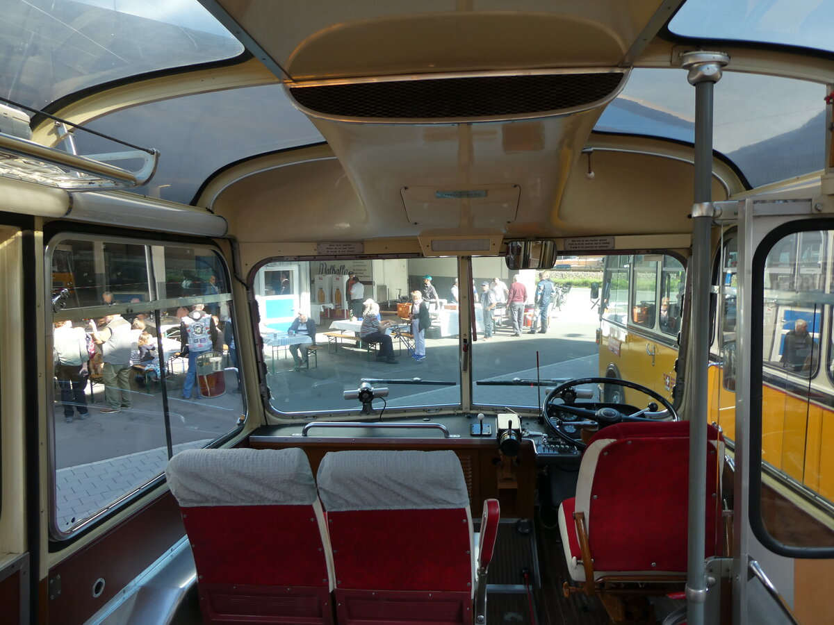 (228'555) - Stutz, Jonen - ZH 172'892 - FBW/FHS (ex Kellenberger, Heerbrugg; ex Schnider, Engelburg; ex P 23'207; ex P 21'007) am 2. Oktober 2021 in N�fels, FBW-Museum (Innenaufnahme)