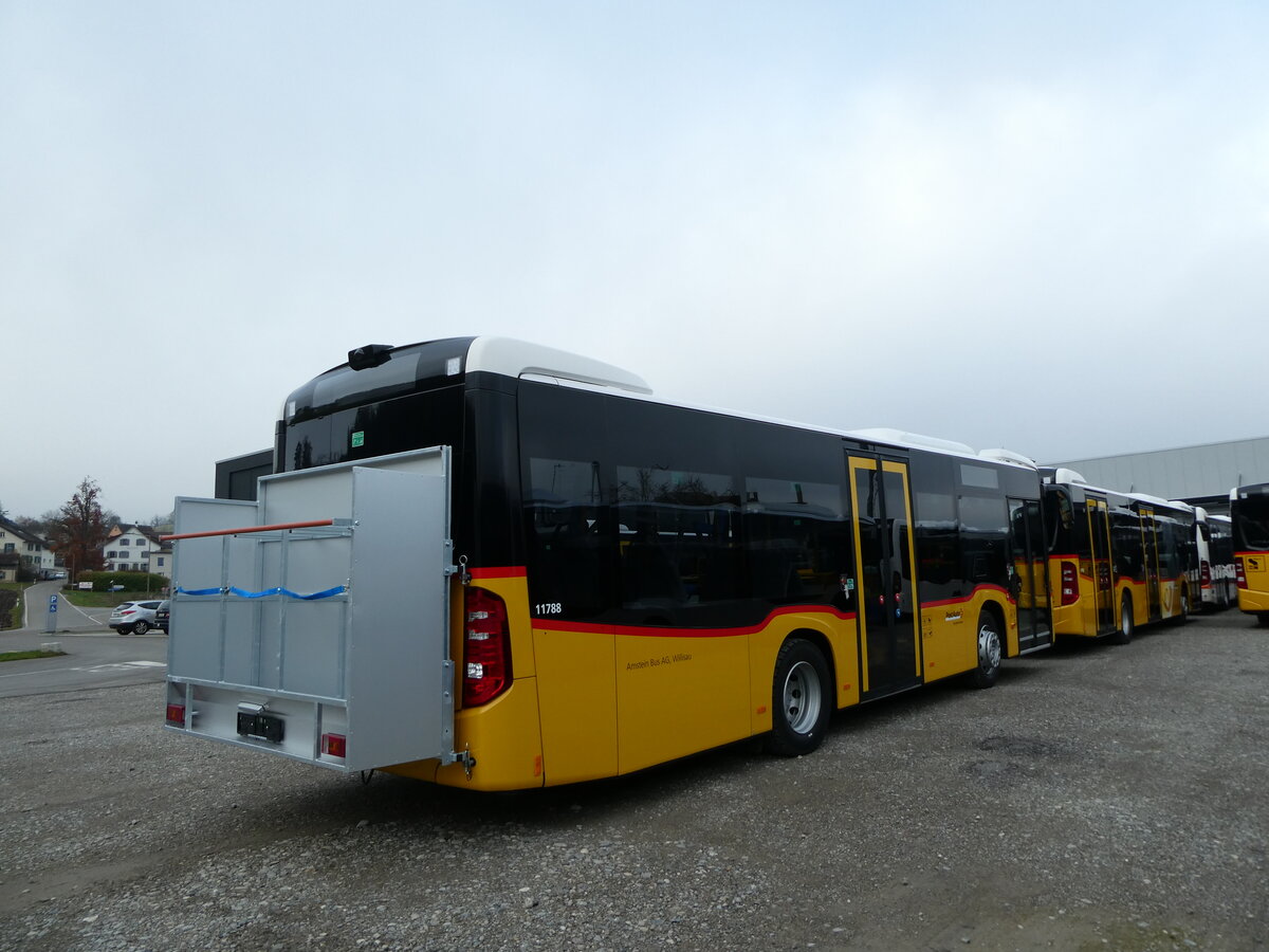 (230'787) - Amstein, Willisau - PID 11'788 - Mercedes am 21. November 2021 in Winterthur, EvoBus