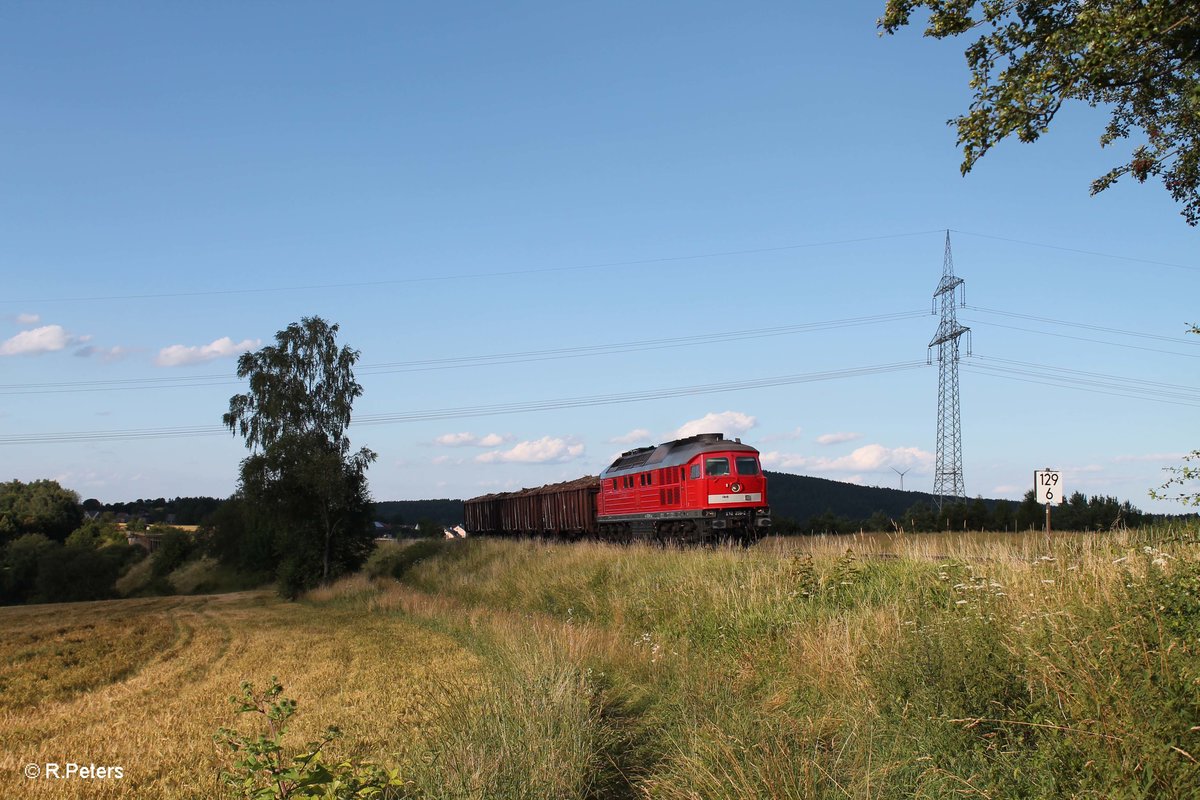 232 259-2 mit dem 45366 XTCH - NNR bei Seußen. 19.07.16