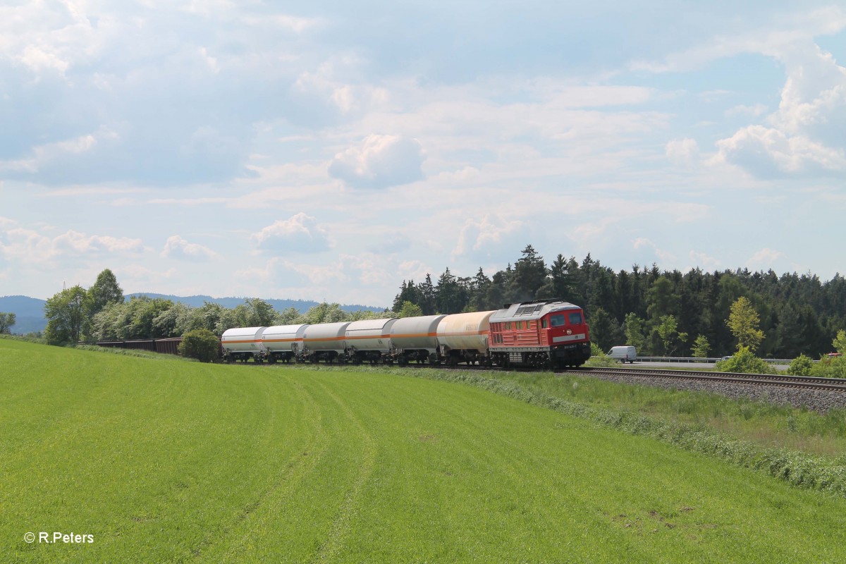 232 426-7 mit dem 45365 Nürnberg - Cheb bei Brand bei Marktredwitz. 20.05.14