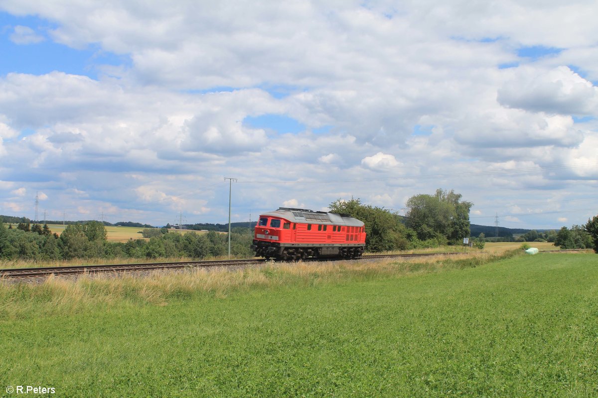 232 428 rollt Lz bei Brand bei Marktredwitz in Richtung Cheb. 12.07.20