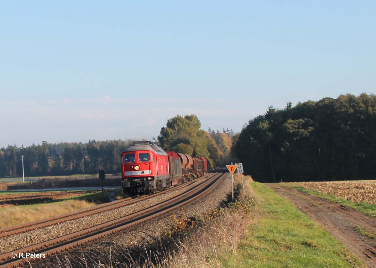 232 527-2 mit dem kurzen 56743 NNR - NMR bei Oberteich. 19.10.14