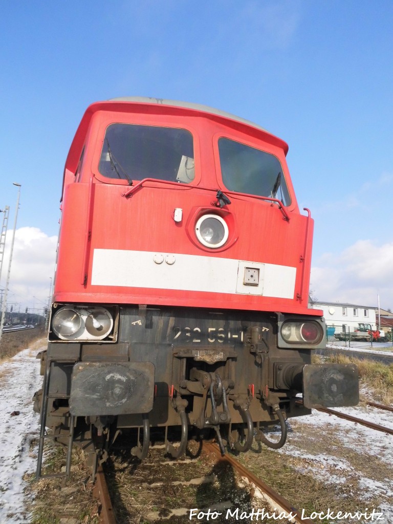 232 561 abgestellt in Delitzsch am 18.1.16