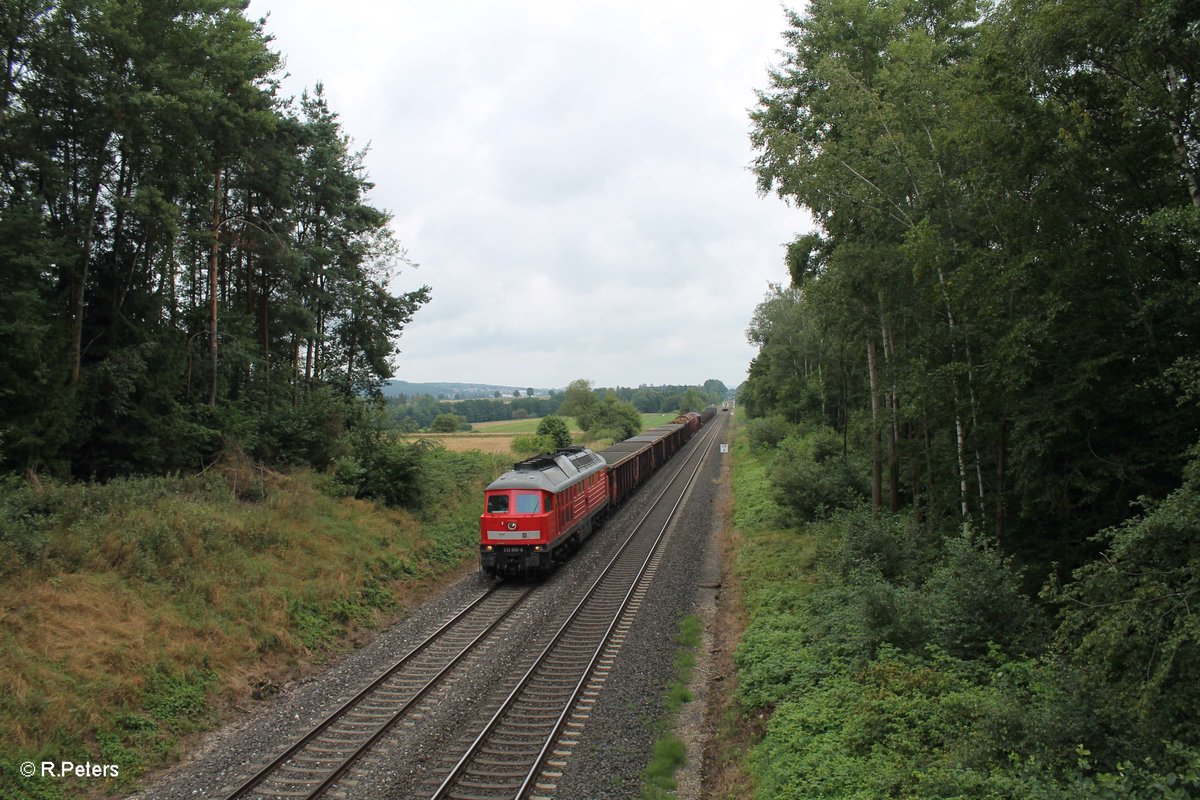 232 609-8 zieht bei waldershof den 51081 Leipzig - Nürnberg Frankenwald Umleiter. 05.08.16