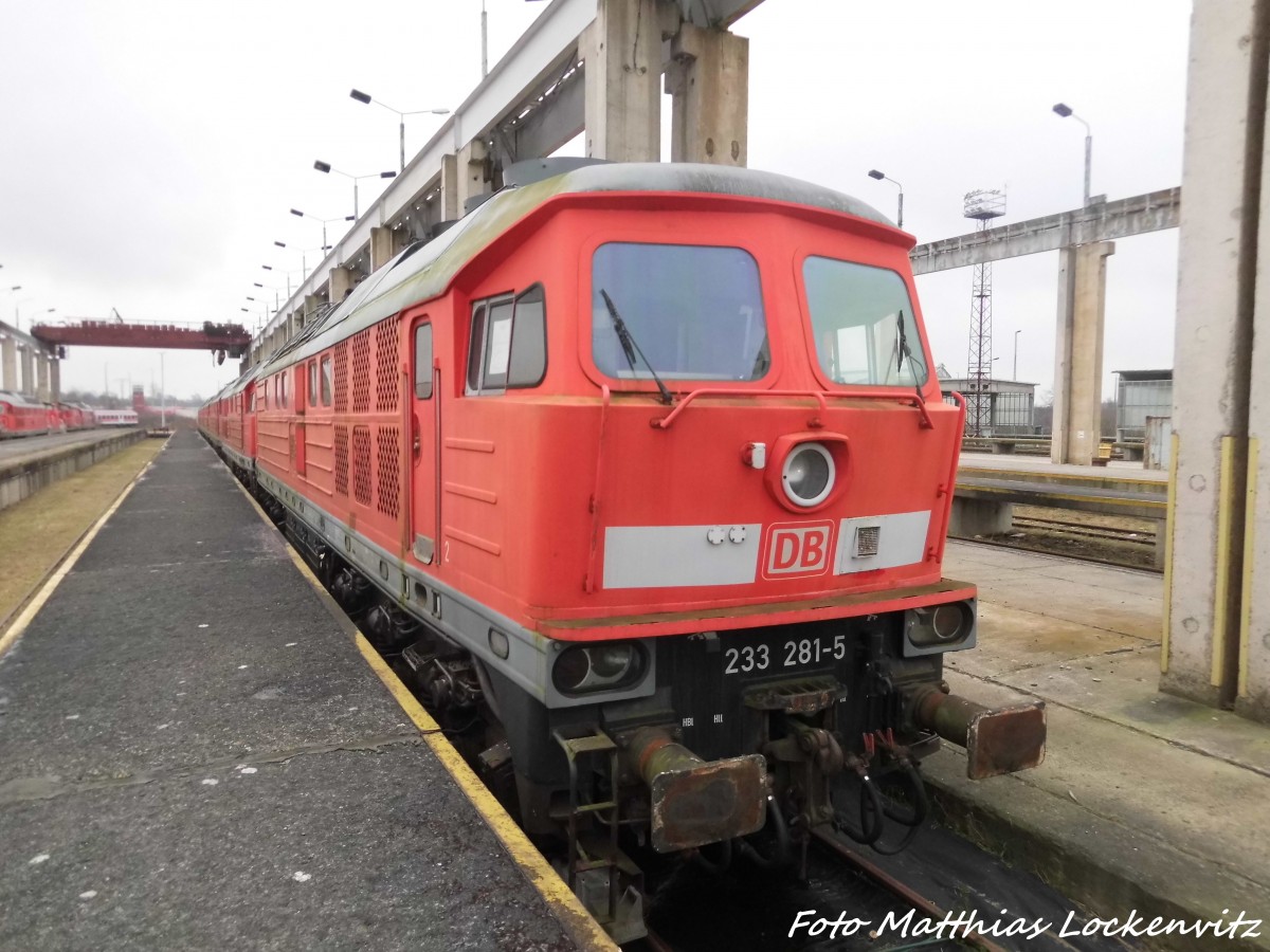 233 281 abgestellt in Mukran/R�gen am 2.1.16
