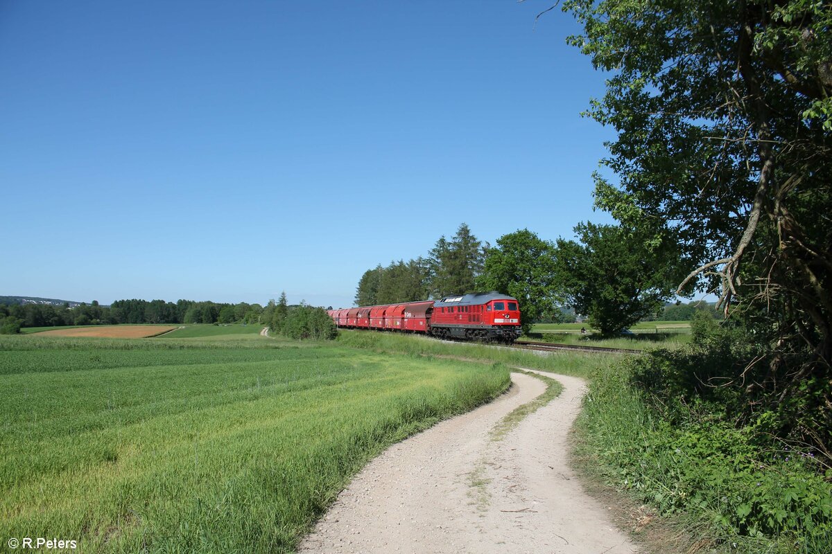 233 521 mit dem GAG 44330 Gibszug nach Ipfhofen bei Waldershof. 14.06.21