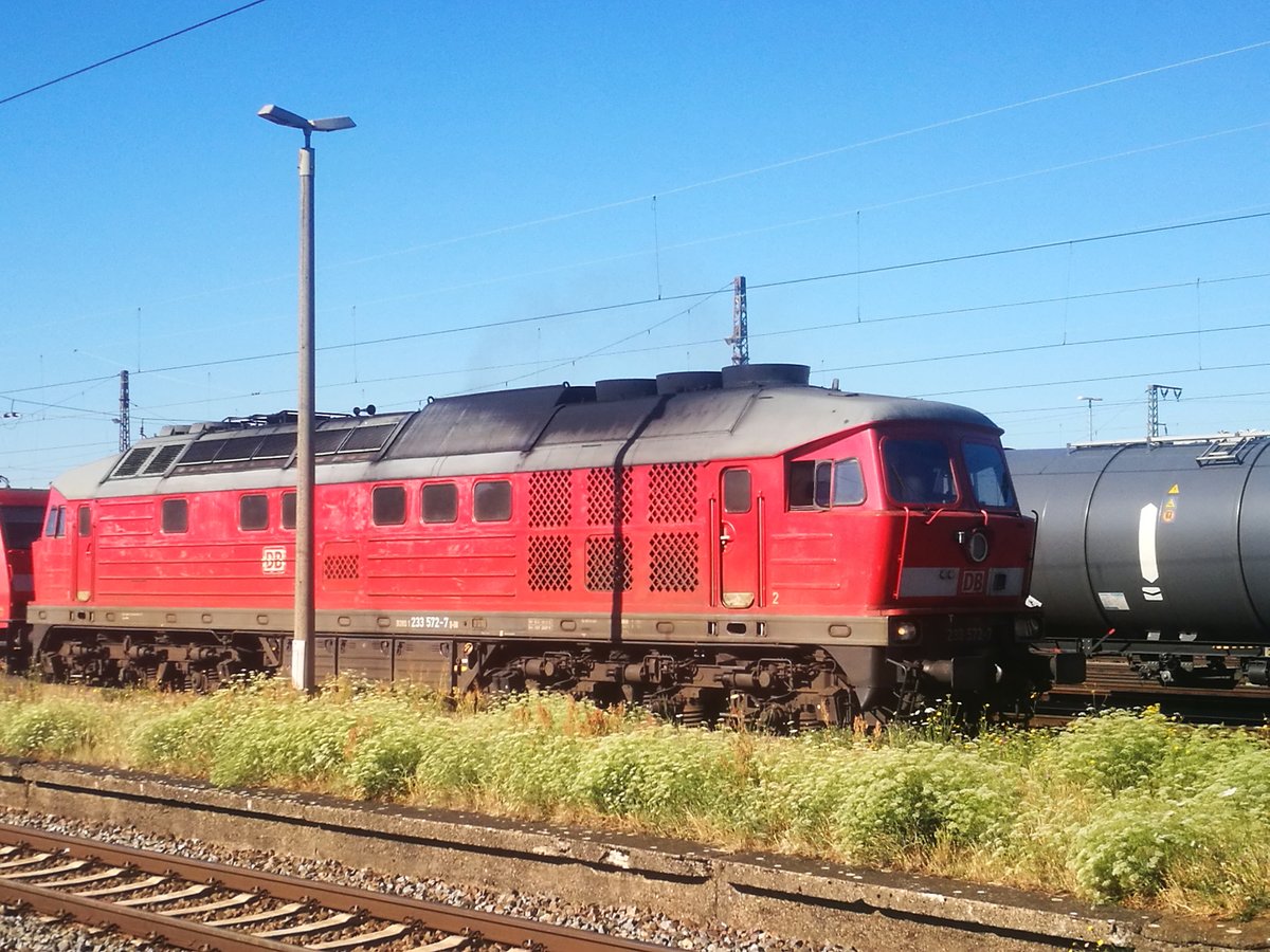 233 572 im Bahnhof Gro�korbetha am 2.7.18