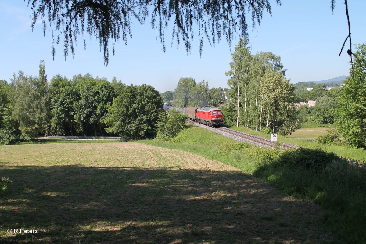 233 636-0 verlässt Marktredwitz mit dem 45367 NNR - XTCH. 05.06.15