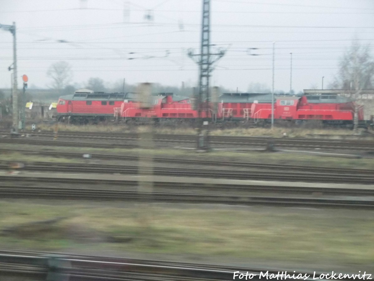 233er und Gravitas abgestellt in K�then am 16.1.16