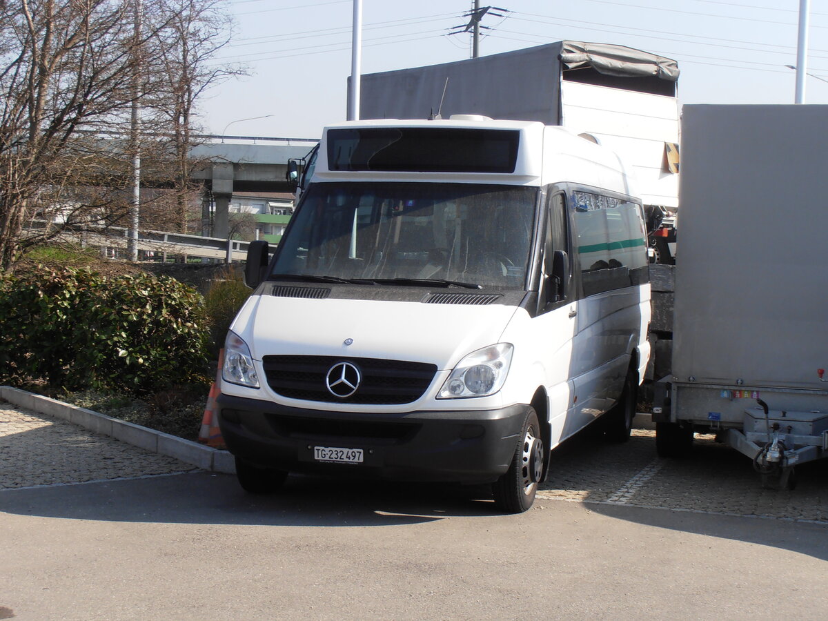 (234'001) - Eurobus, Arbon - TG 232'497 - Mercedes am 20. Mrz 2022 in Kerzers, Interbus