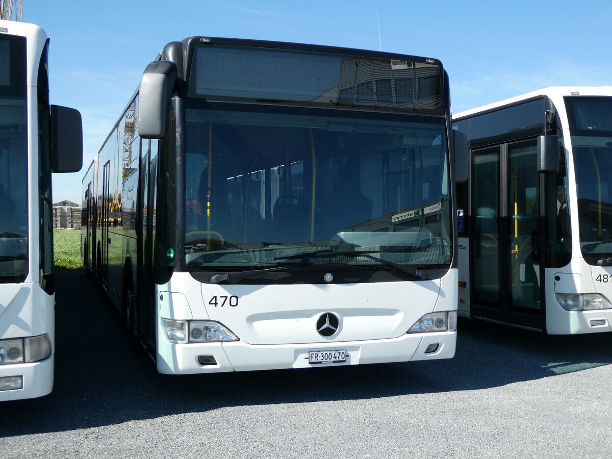 (234'714) - Intertours, Domdidier - Nr. 470/FR 300'470 - Mercedes (ex Nr. 207; ex Zeretzke, D-Castrop-Rauxel Nr. 43) am 18. April 2022 in Domdidier, Garage