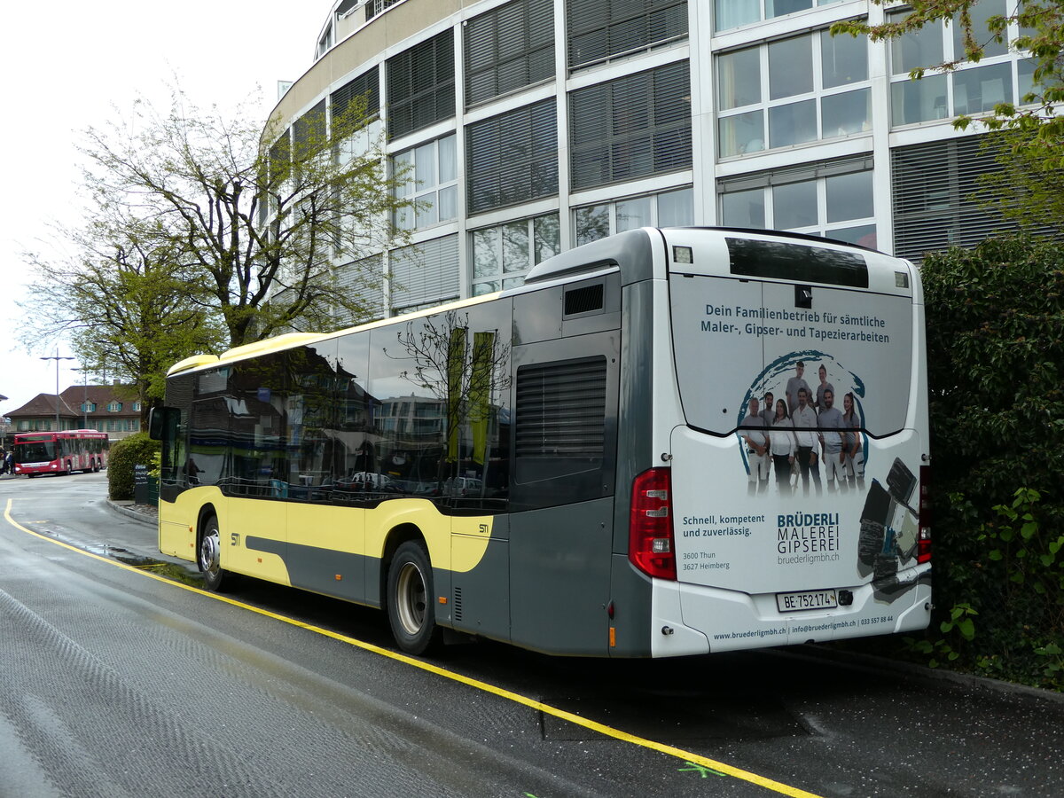 (234'835) - STI Thun - Nr. 174/BE 752'174 - Mercedes am 26. April 2022 bei der Schiffl�ndte Thun