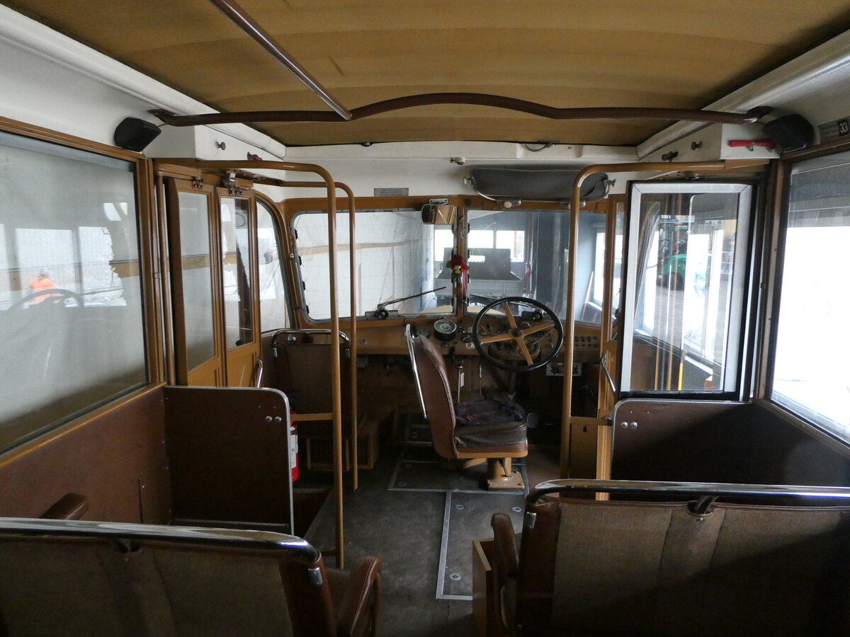 (235'329) - Wegm�ller, Attikon - Saurer/Hess (ex P 24'531; ex P 1375) am 7. Mai 2022 in Attikon, Wegm�ller (Innenaufnahme)