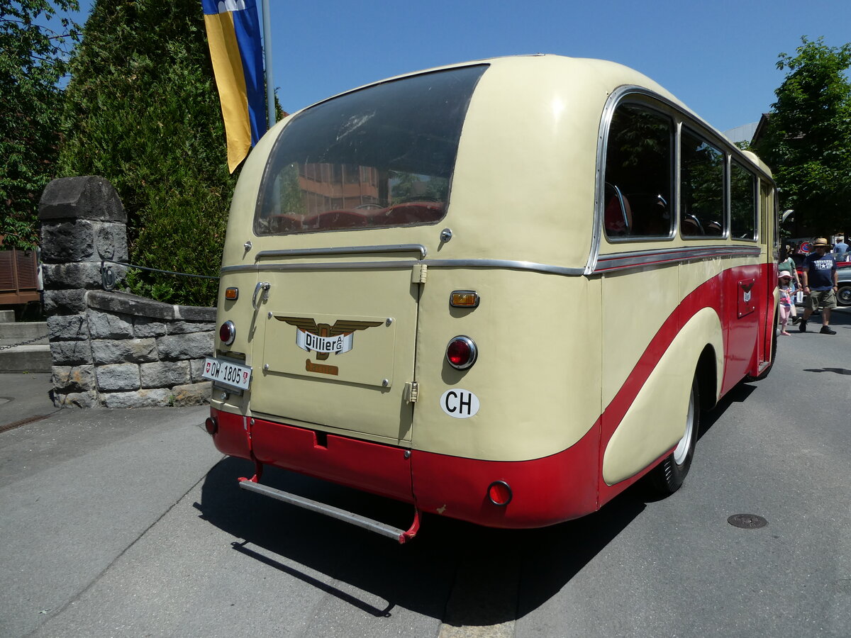 (236'684) - Dillier, Sarnen - OW 1805 - Saurer/R&J am 4. Juni 2022 in Sarnen, OiO