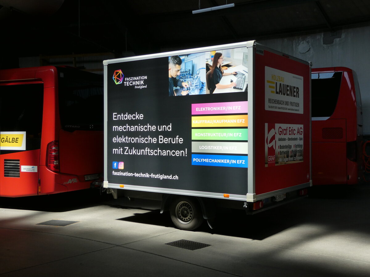 (237'292) - AFA Adelboden - Nr. 68/BE 590'378 - Niederhauser Gep�ckanh�nger am 19. Juni 2022 in Adelboden, Busstation