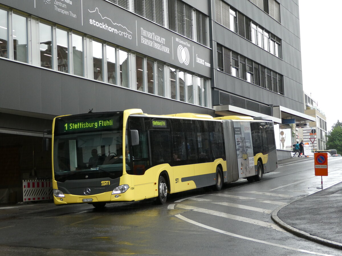 (237'394) - STI Thun - Nr. 164/BE 752'164 - Mercedes am 24. Juni 2022 in Thun, Rampenstrasse