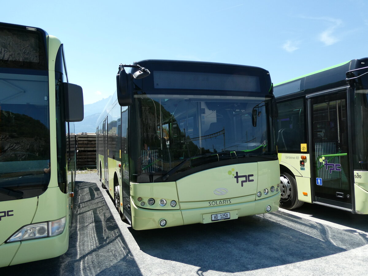 (238'129) - TPC Aigle - Nr. 501/VD 1250 - Solaris am 16. Juli 2022 in Aigle, D�p�t